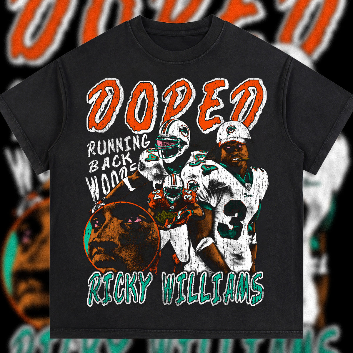Ricky Williams "DOPED" Graphic Tee