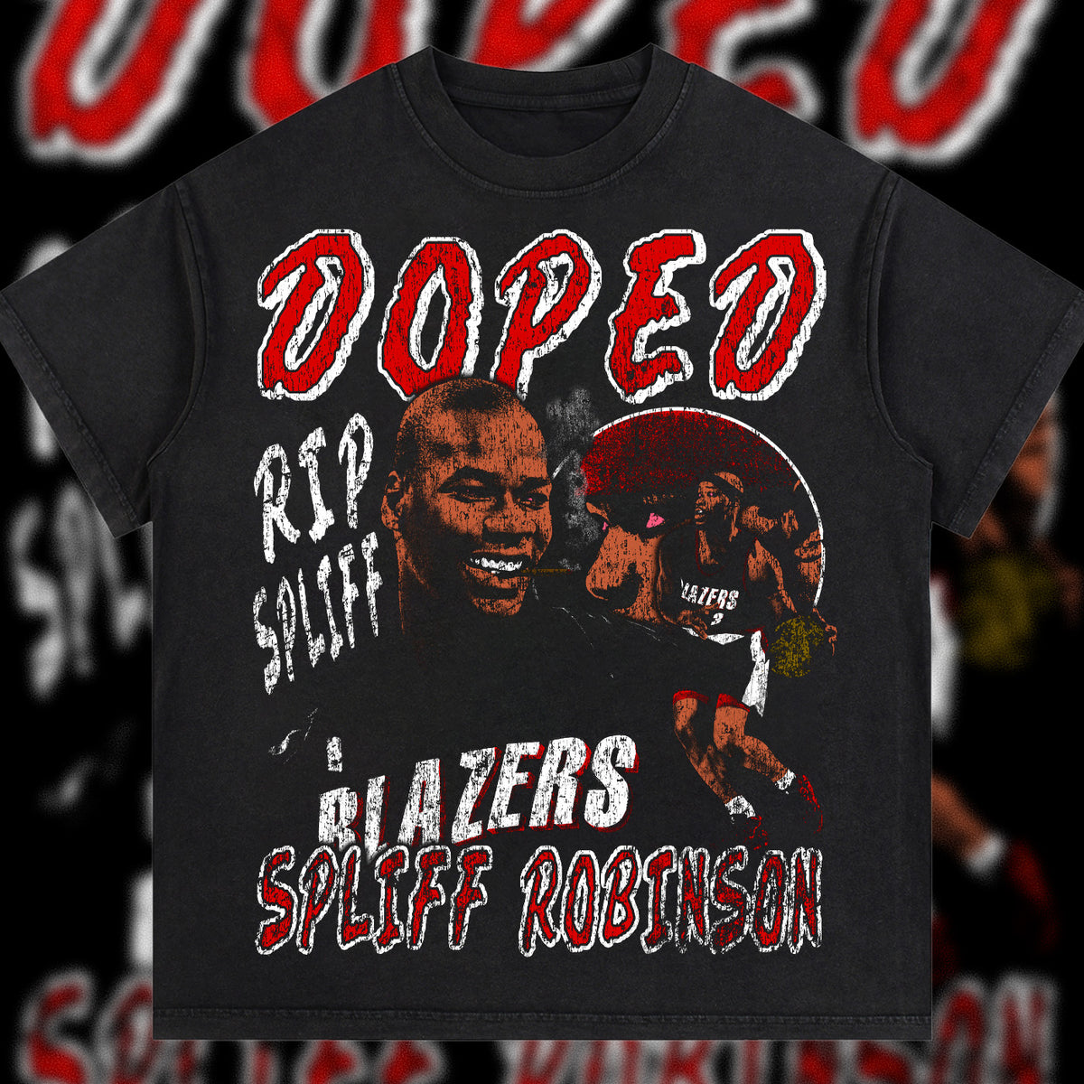 Cliff Robinson "DOPED" Graphic Tee