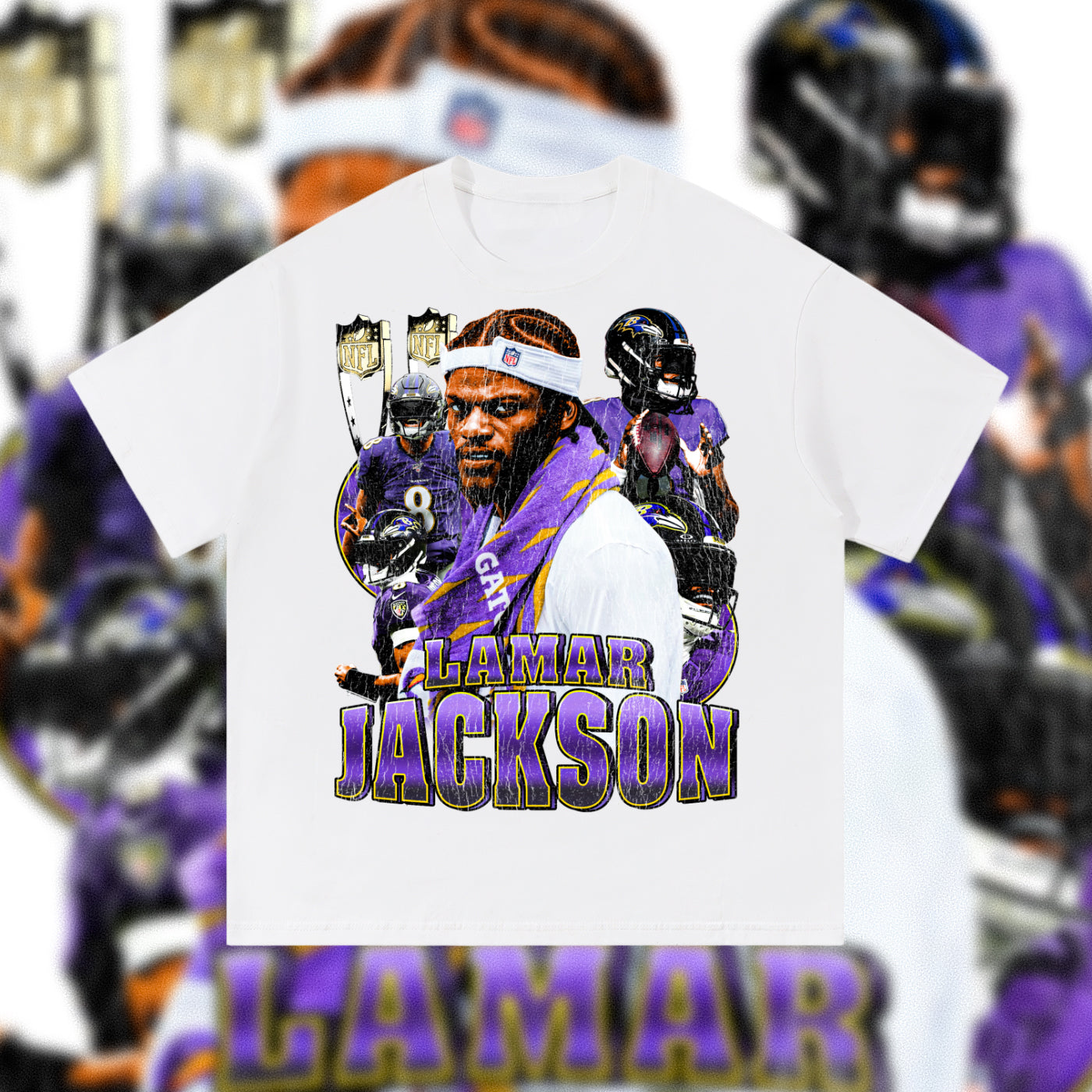 Lamar Jackson Graphic Tee