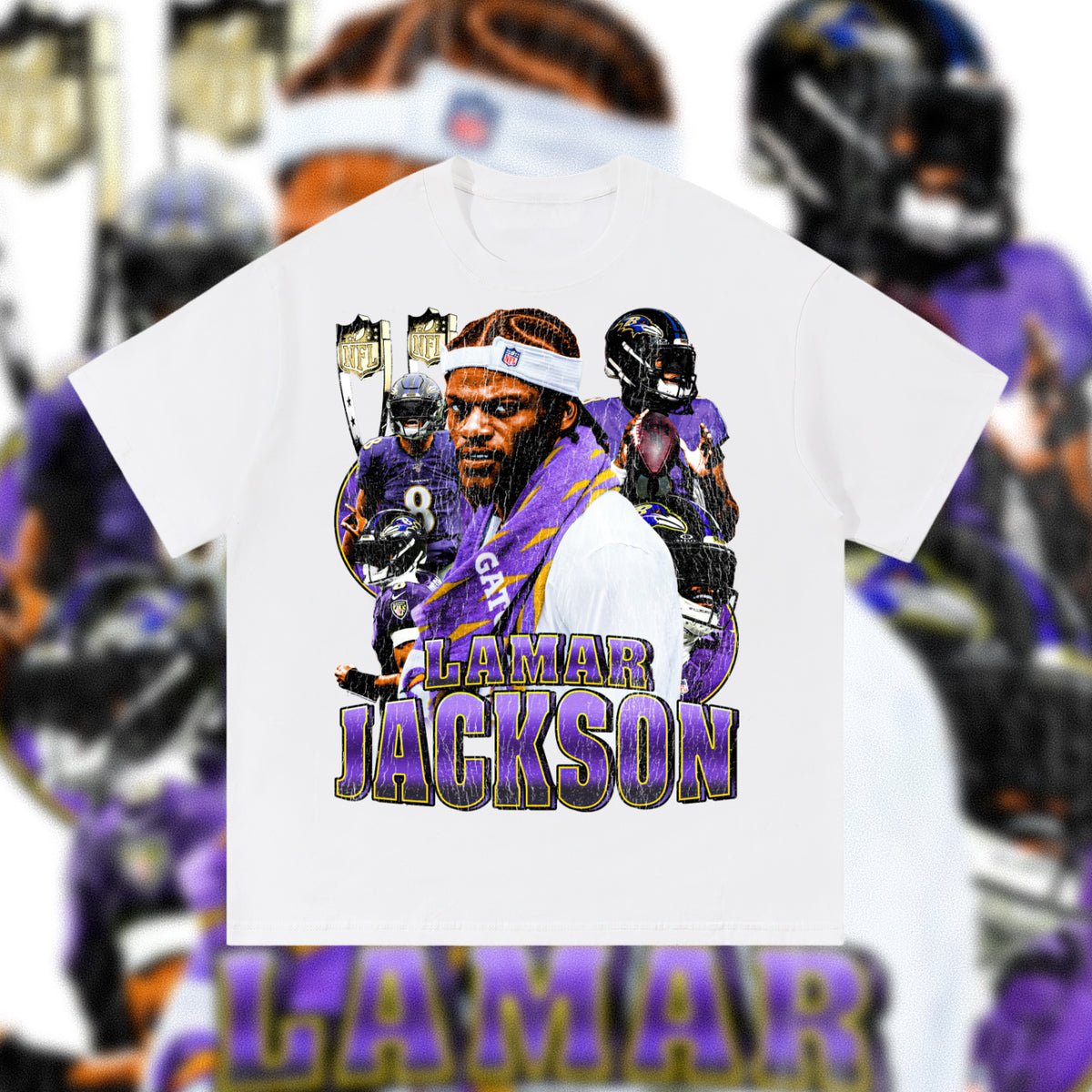 Lamar Jackson Graphic Tee