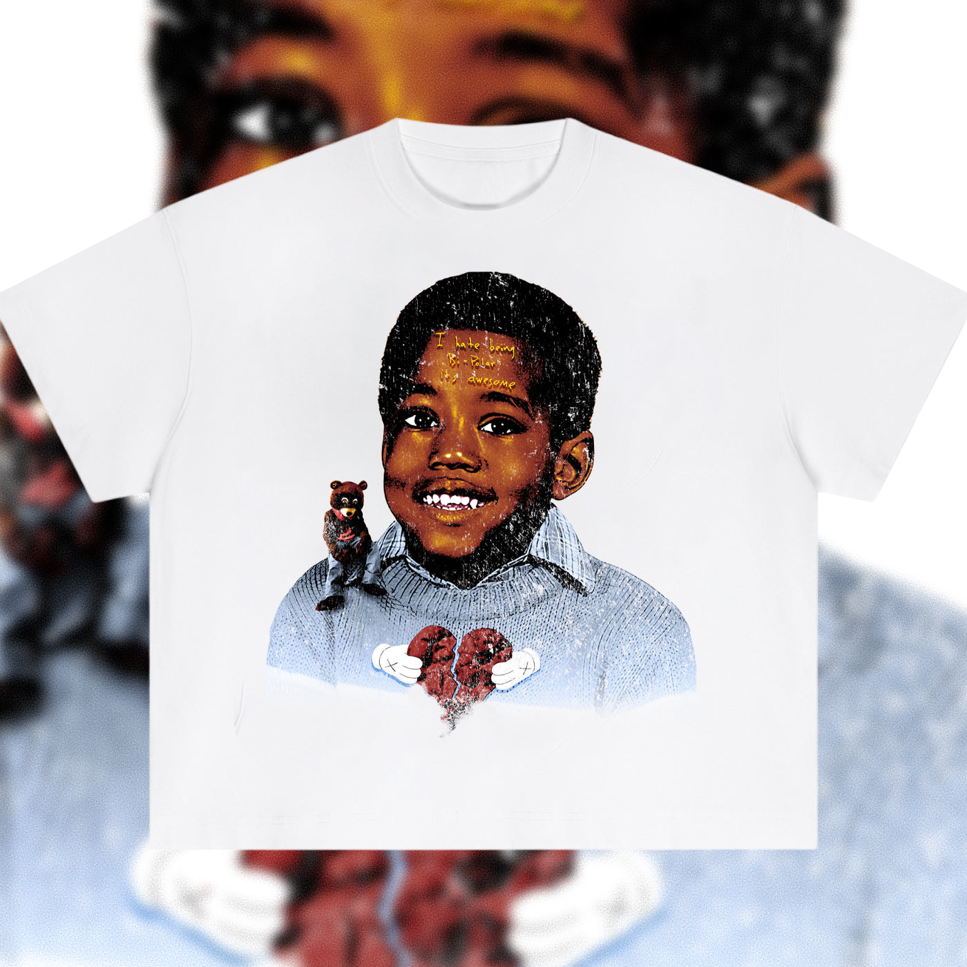 Kanye "childrens art" Graphic Tee