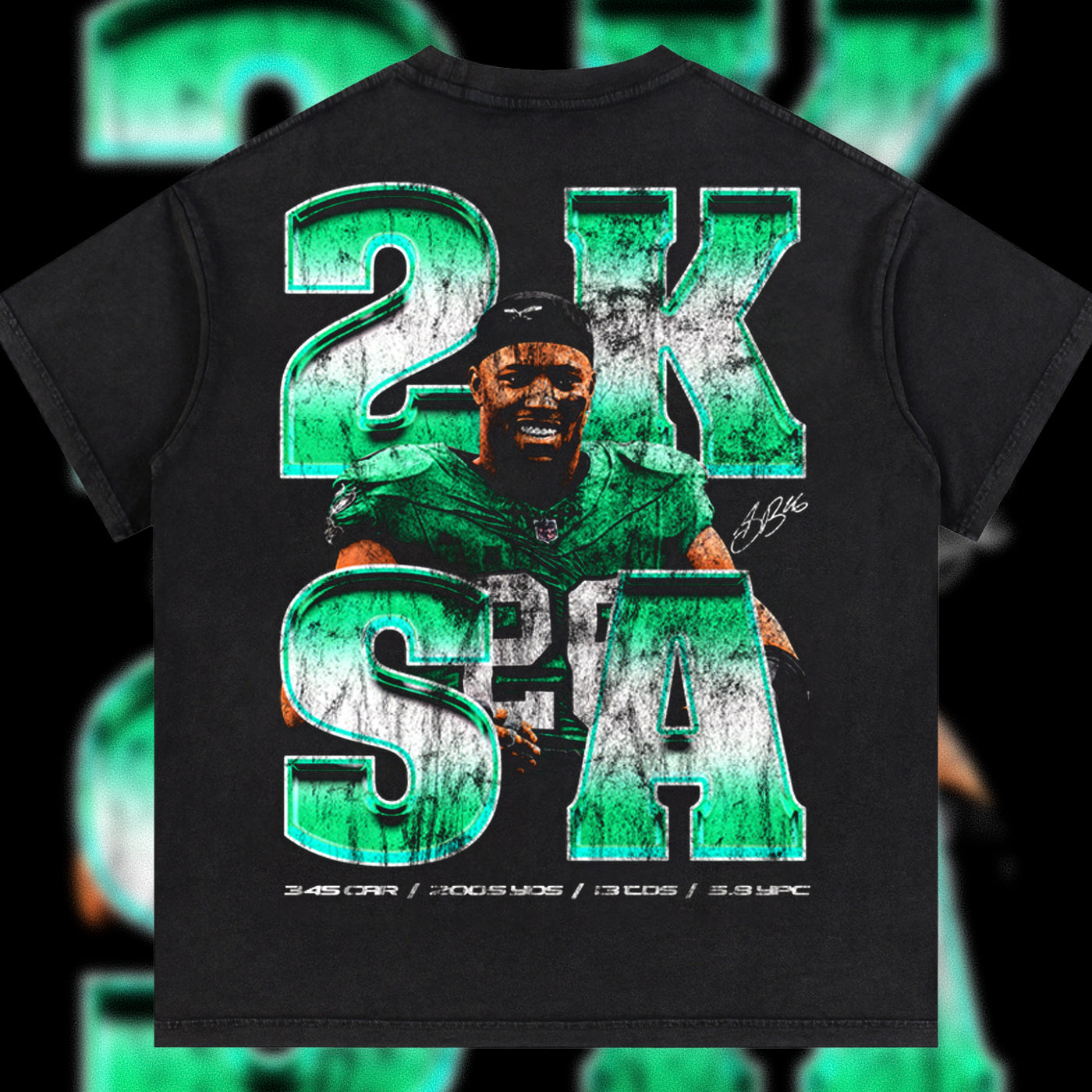 Saquon Barkley "2KSA" Graphic Tee
