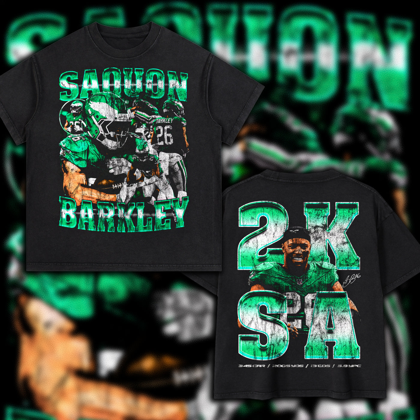 Saquon Barkley "2KSA" Graphic Tee