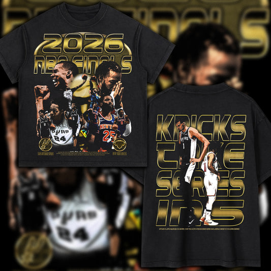 Spurs vs. Knicks 2026 NBA FINALS Graphic Tee